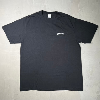 Supreme Thrasher Cross Tee Black (2024) Size Large USED x18525