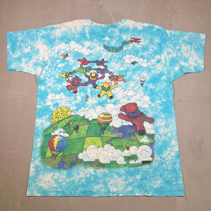 Grateful Dead Parachuting Bears 1993 Size XL USED v10943
