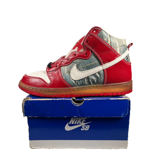 Nike SB Dunk High Shoe Goo SAMPLE (2008) Size 9 USED s18920