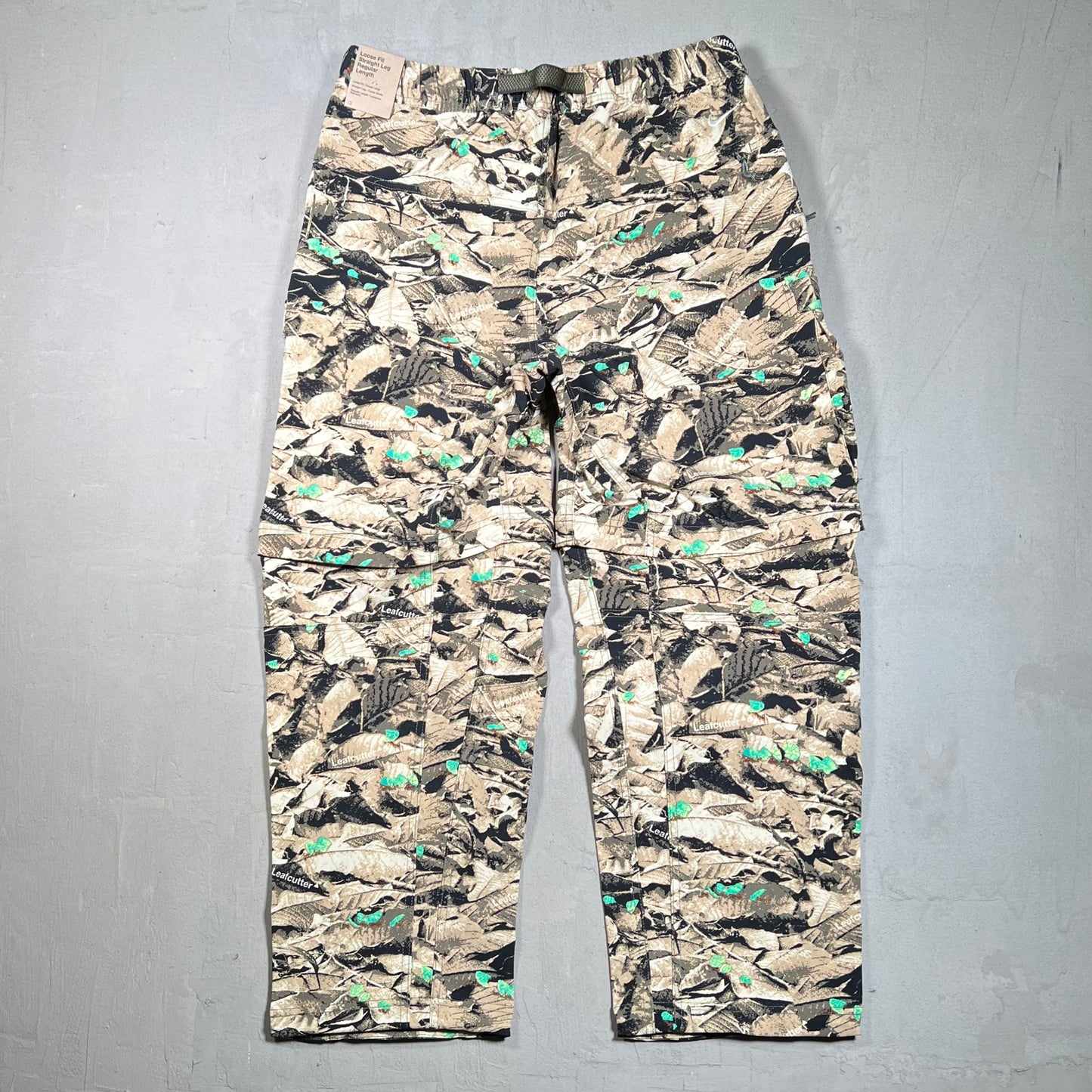 Nike ACG Leafcutter RealTree Convertible Pants Size Medium NEW v19469