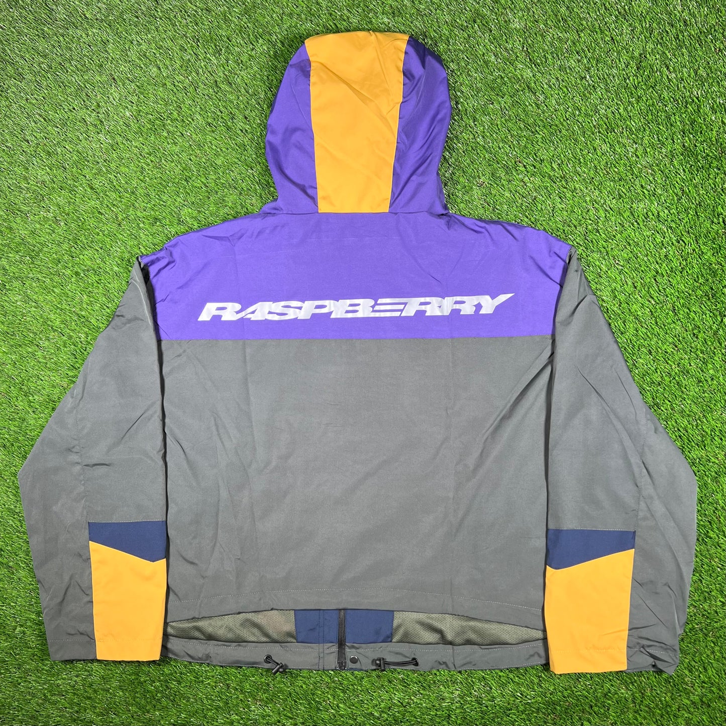 GV Gallery Raspberry Hills Green/Purple/Yellow Shanghai Jacket Size XXL NEW x15072