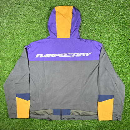 GV Gallery Raspberry Hills Green/Purple/Yellow Shanghai Jacket Size XXL NEW x15072