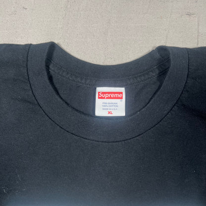 Supreme Mariah Carey Christmas Photo Black Tee Size XL USED x17317