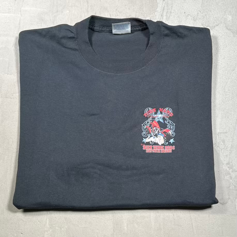 2004 Ride Hard Bike Week Daytona Beach Black Tee Size XL USED v20055