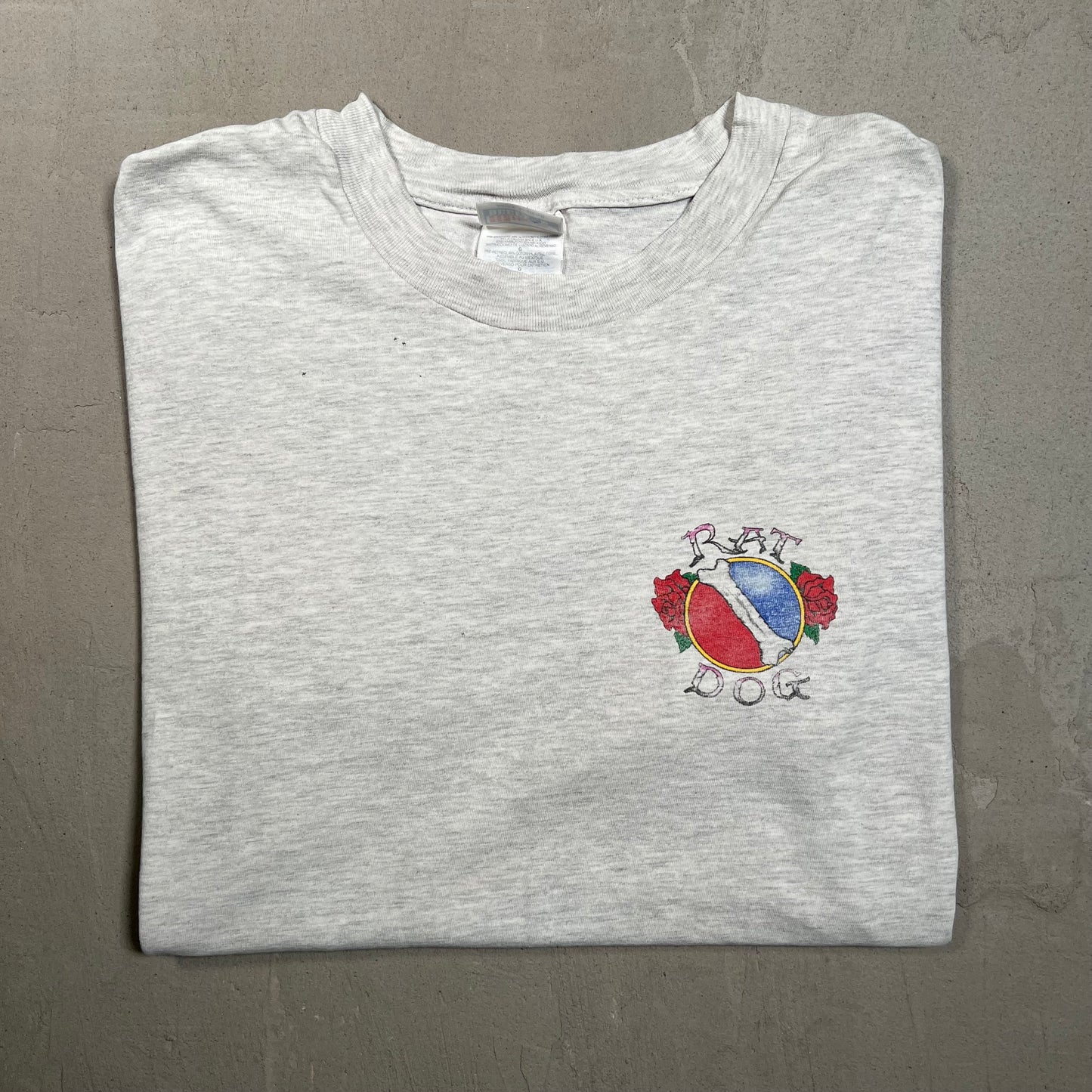 1997 Rat Dog Furthur Festival Grey Tee Size Large USED v19438