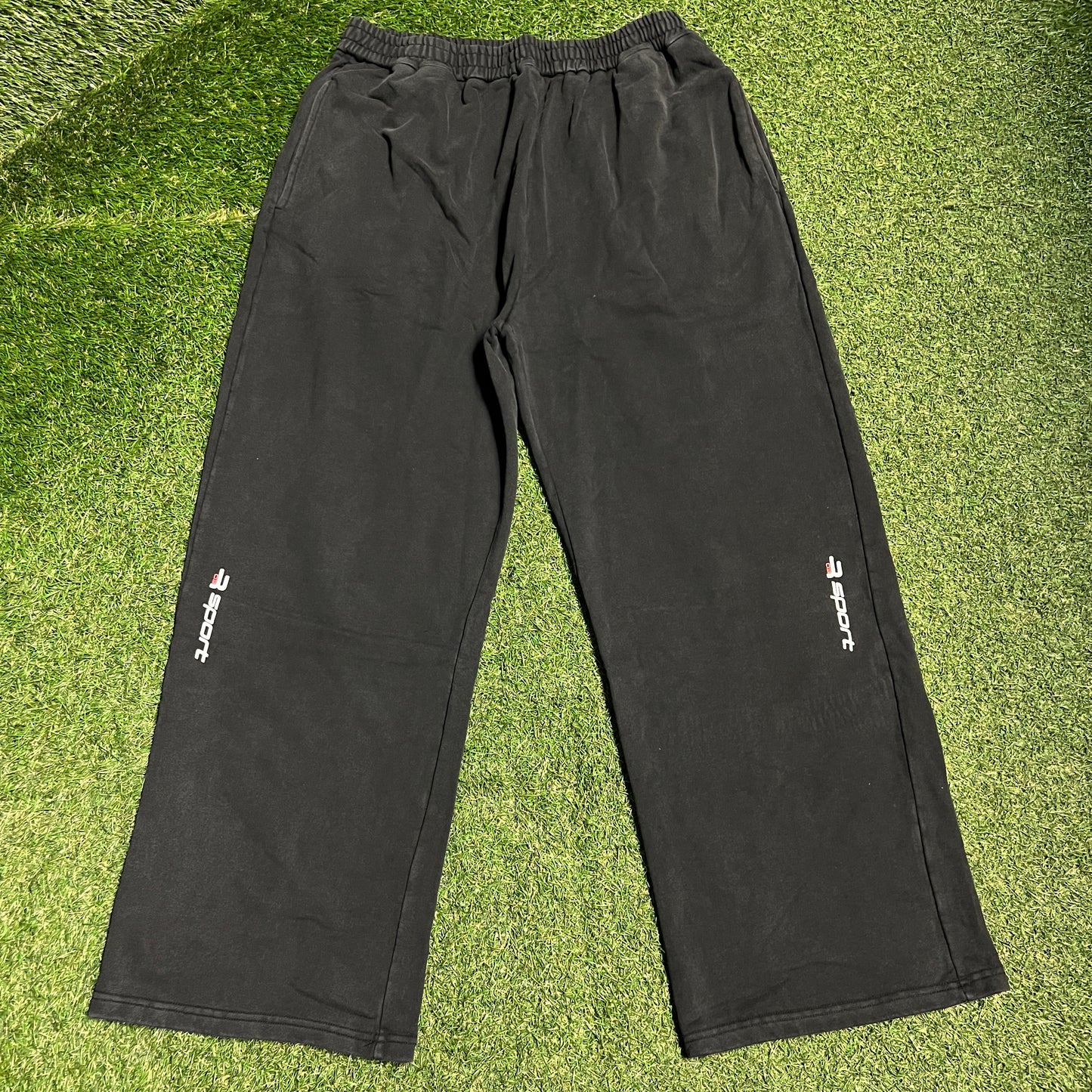 GV Gallery R Sport Black Sweatpants Size Large x13952