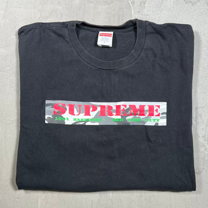 Supreme Hardcore Tee Black (2025) Size Large USED x18346