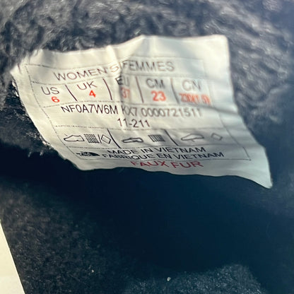 North Face x KAWS Thermoball Traction Mule Black (2022) Size 4.5M/6W USED s19043