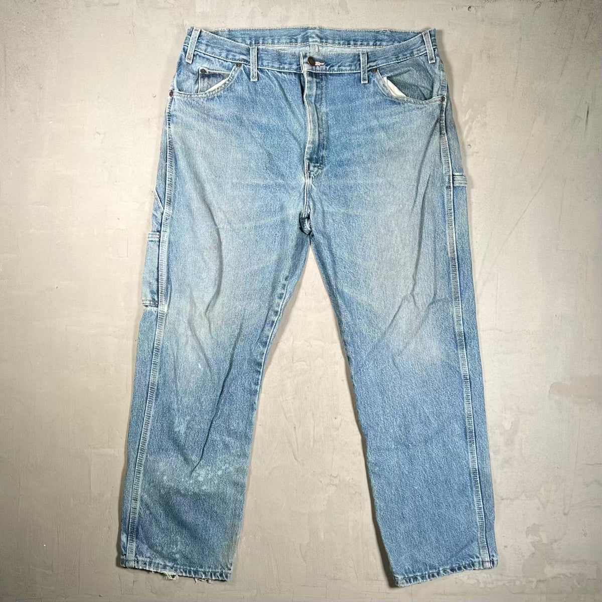 Dickes Workwear Blue Jeans Size 38x30 USED v20364