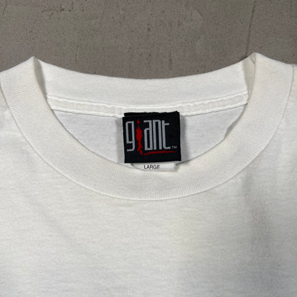 1998 Metallica Reload White Tee Size Large USED v15973