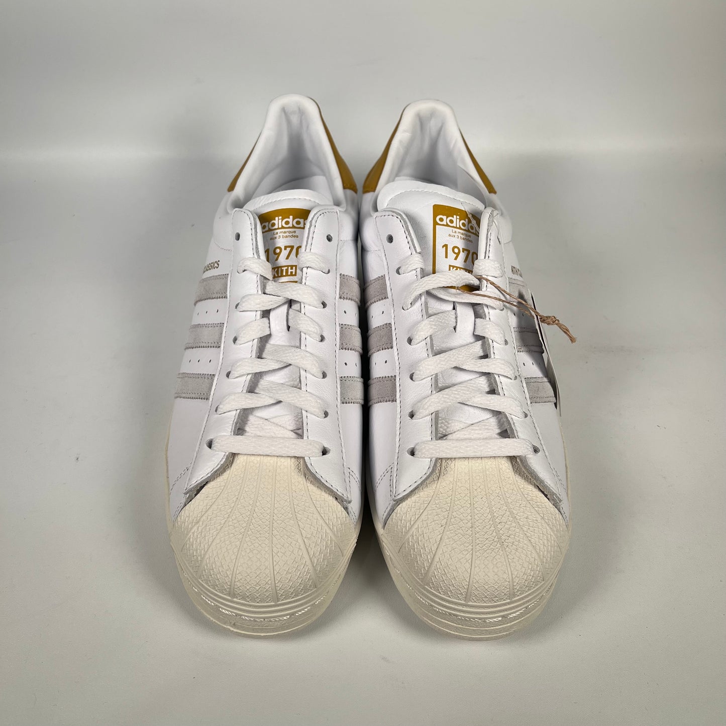 adidas Superstar Kith Classics White Mango Size 12 NEW s15740