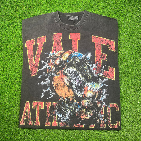 Vale Athletic Gator Black Tee Size XL NEW x16675