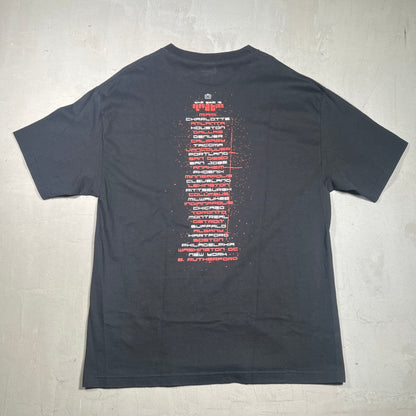 2001 U2 Black Tour Tee Size XL USED v16621