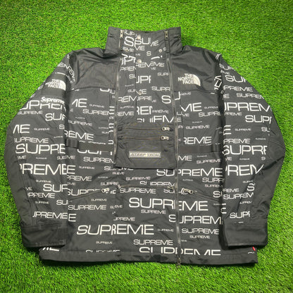 Supreme North Face Steep Tech Apogee Jacket Black (2021) Size XL USED x16657