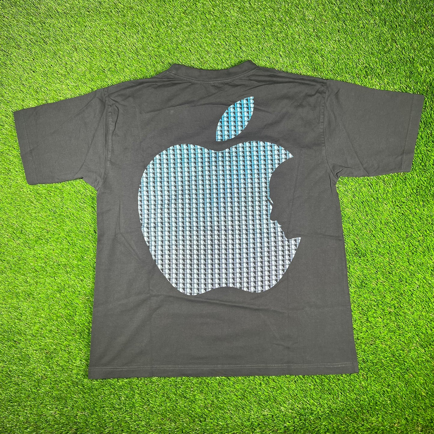 Marino Morwood Steve Jobs Rap Style Black Tee Size XL Used v6318
