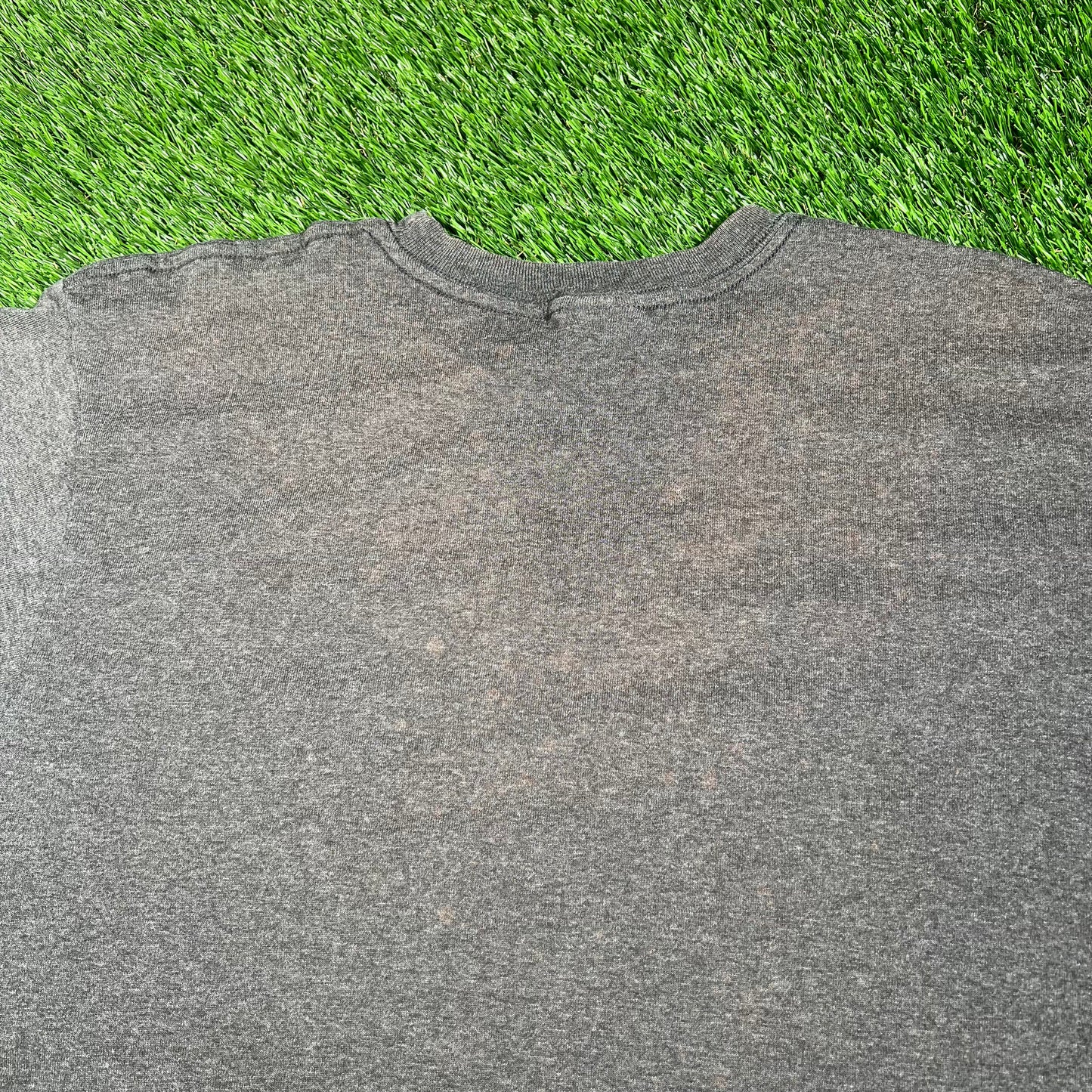 2000s Transformers Megatron Full Face Grey Tee Size XL USED v17749