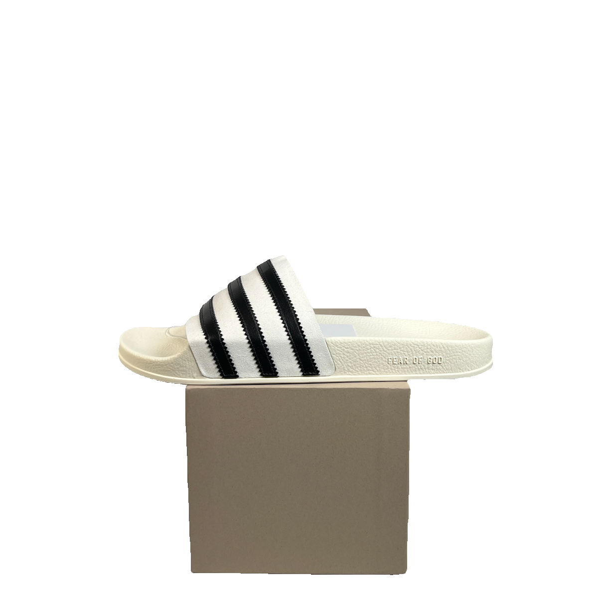 Adidas Fear of God Athletics Adilette Cream White (2023) Size 8 NEW s22922