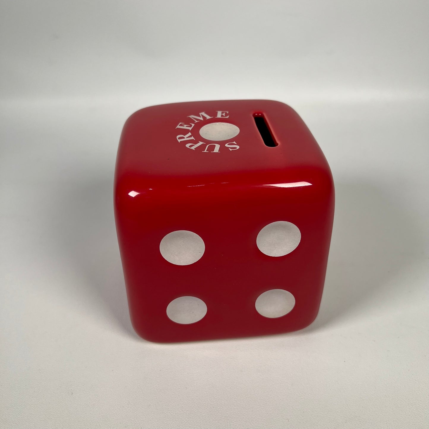 Supreme Ceramic Dice Piggy Bank Red (2011) USED x14330
