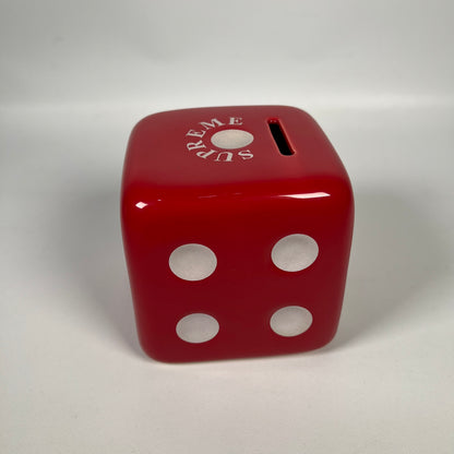 Supreme Ceramic Dice Piggy Bank Red (2011) USED x14330