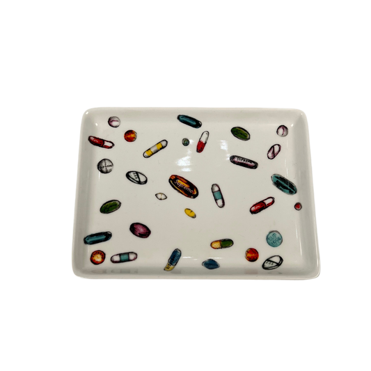 Supreme Pills Ceramic Ashtray White (2017) USED x14332