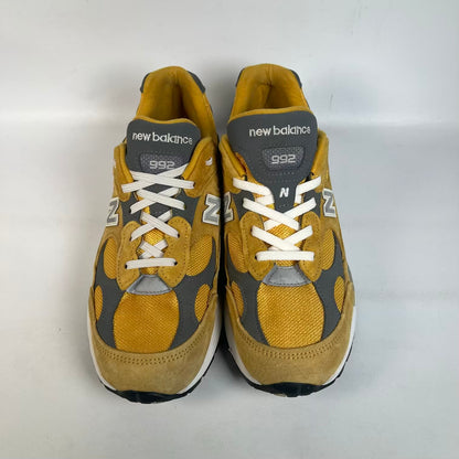 New Balance 992 Yellow Grey (2020) Size 8 USED s23418