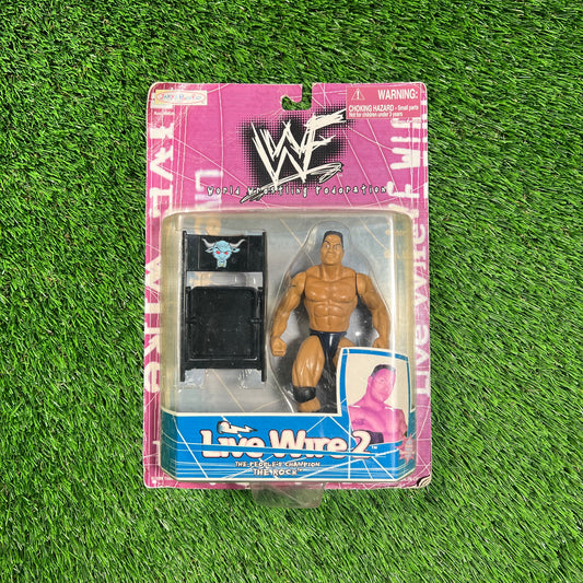 1998 WWF The Rock "Live Wire 2" Action Figure NEW v18293