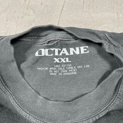 Don Toliver Octane Tour Vintage Grey Racing Tee Size XXL USED x18697