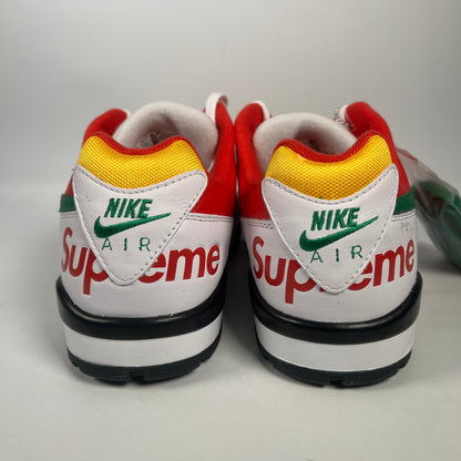 Nike Cross Trainer Low Supreme White Yellow Red (2021) Size 9.5 NEW s20388