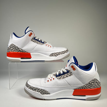 Jordan 3 Knicks (2019) Size 11 USED s19594