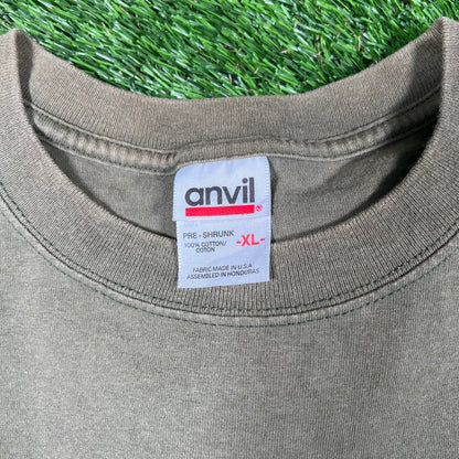 2000 Boardwalk Classic Car Show Olive Longsleeve Size XL USED v17001