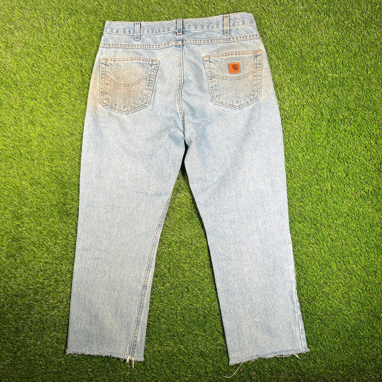 Y2K Carhartt Light Blue Denim Painters Size 36 USED v17992