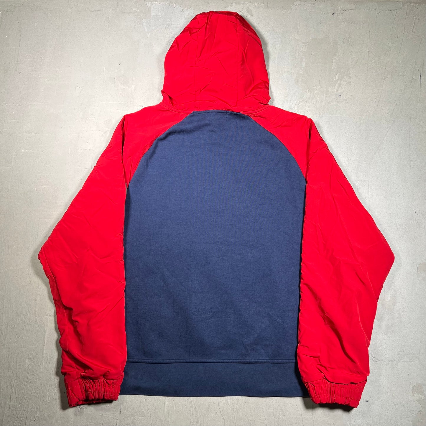 Polo Ralph Lauren Hi Tech Red/Navy Pull Over Hoodie Size XXL USED v18944