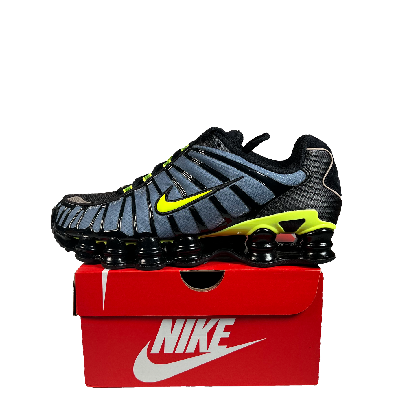 Nike Shox TL Thunderstorm (2024) Size 10.5 USED s22106