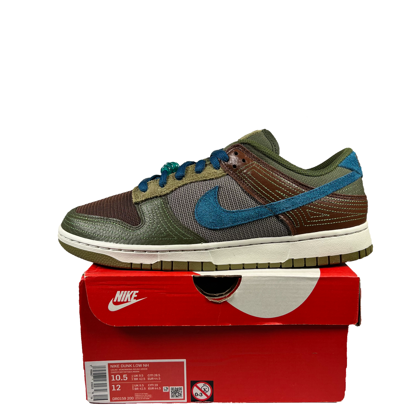 Nike Dunk Low Cacao Wow (2022) Size 10.5 USED s19224