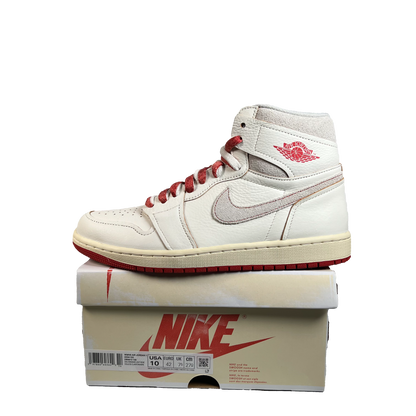 Jordan1 High Rare Sail Cinnabar (2025) Size 8.5M/10W s22214