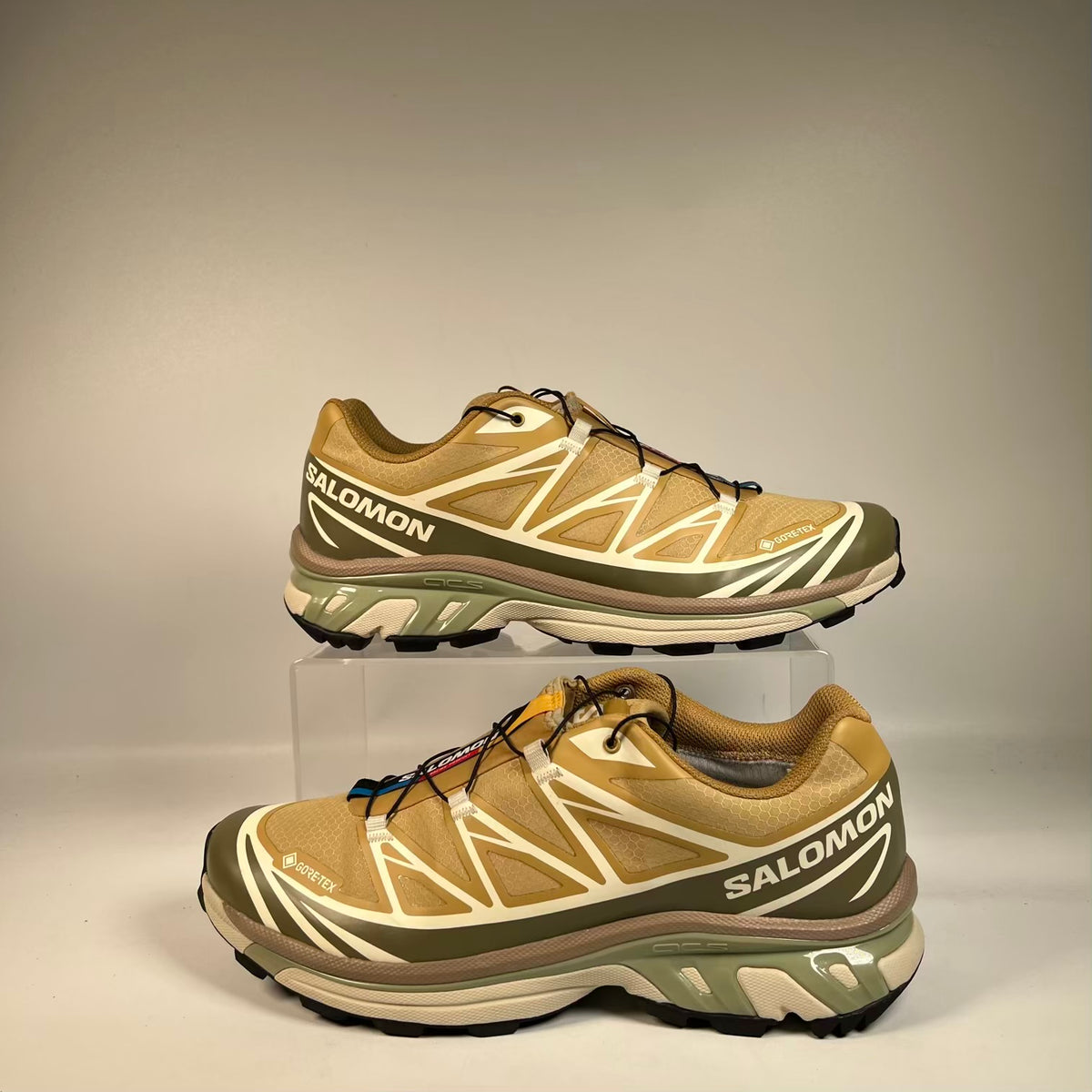 Salomon XT-6 GTX Antelope Portabella (2025) Size 10.5 USED s23601