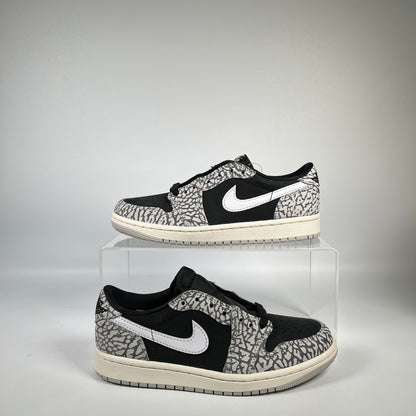 Jordan 1 Low Black Cement Size 4.5Y NEW s16017