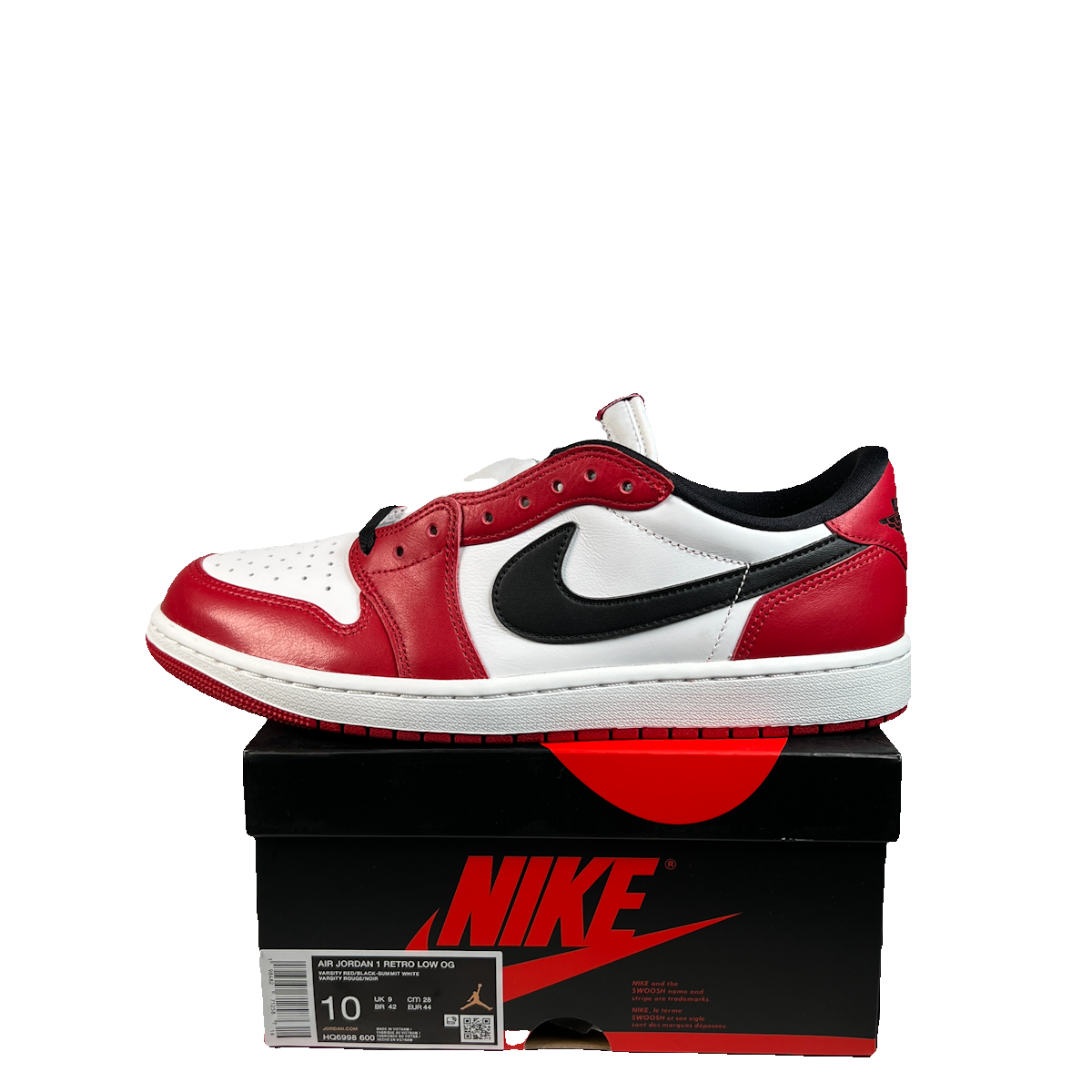 Jordan 1 Low Chicago (2025) Size 10 NEW s22852