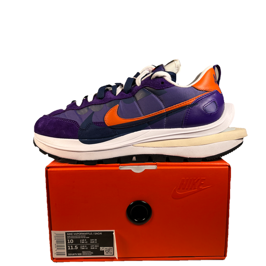 Nike VaporWaffle Sacai Dark Iris (2021) Size 10 USED s22609