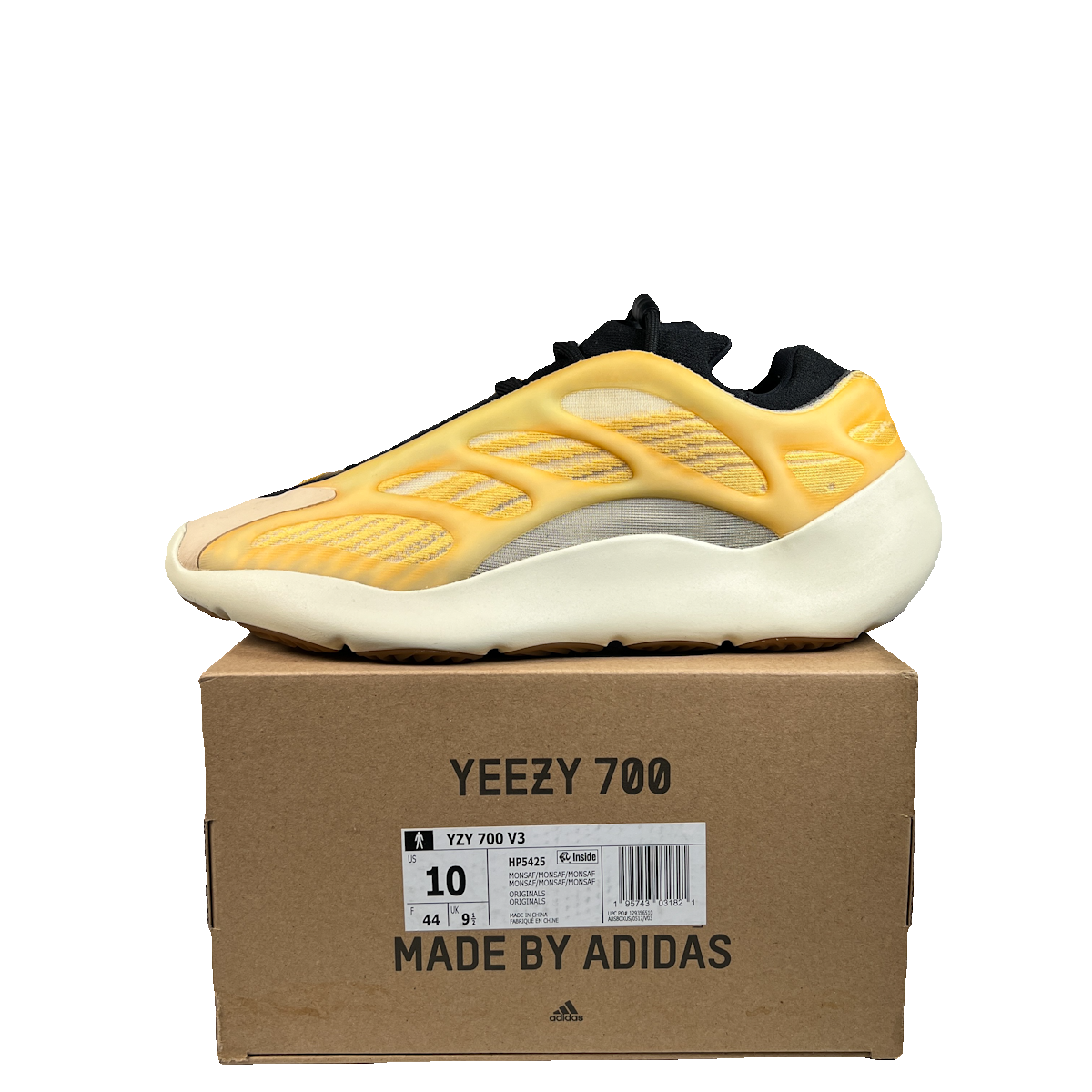 Yeezy 700v3 Mono Safflower (2022) Size 10 USED s22962