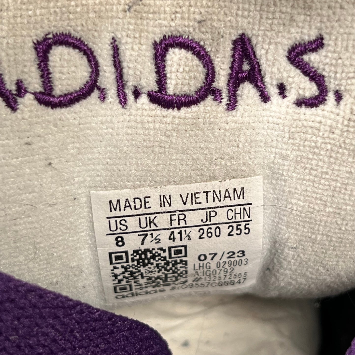 Adidas Campus 00s Korn (2023) Size 8 USED s17802