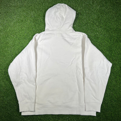 Kith Boyz n the Hood White Hoodie Size XL USED x12627