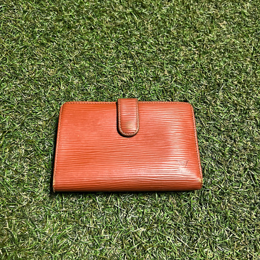 1990s Louis Vuitton Epi Leather French Wallet USED x14072