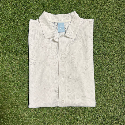 Nike X Nocta Floral White Button Down Size XL USED x13610
