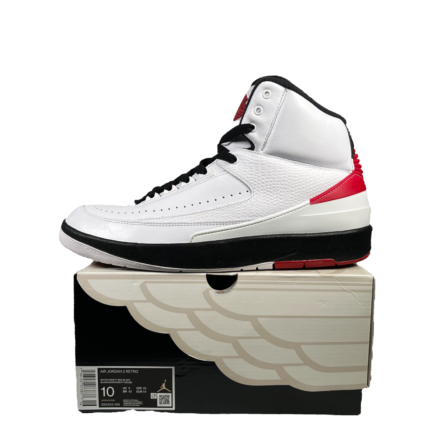 Jordan 2 Chicago (2022) Size 10 USED s20221