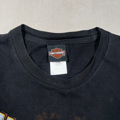 2015 Harley Davdison "Dallas" Black Tee Size XL USED v19153