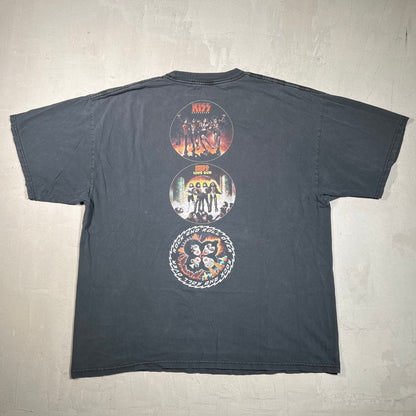Kiss Sonic Boom Another Classic Washed Black Tee Size XXL USED v19356