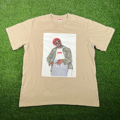 Supreme Andre 3000 Stone Tee Size Medium USED x15384