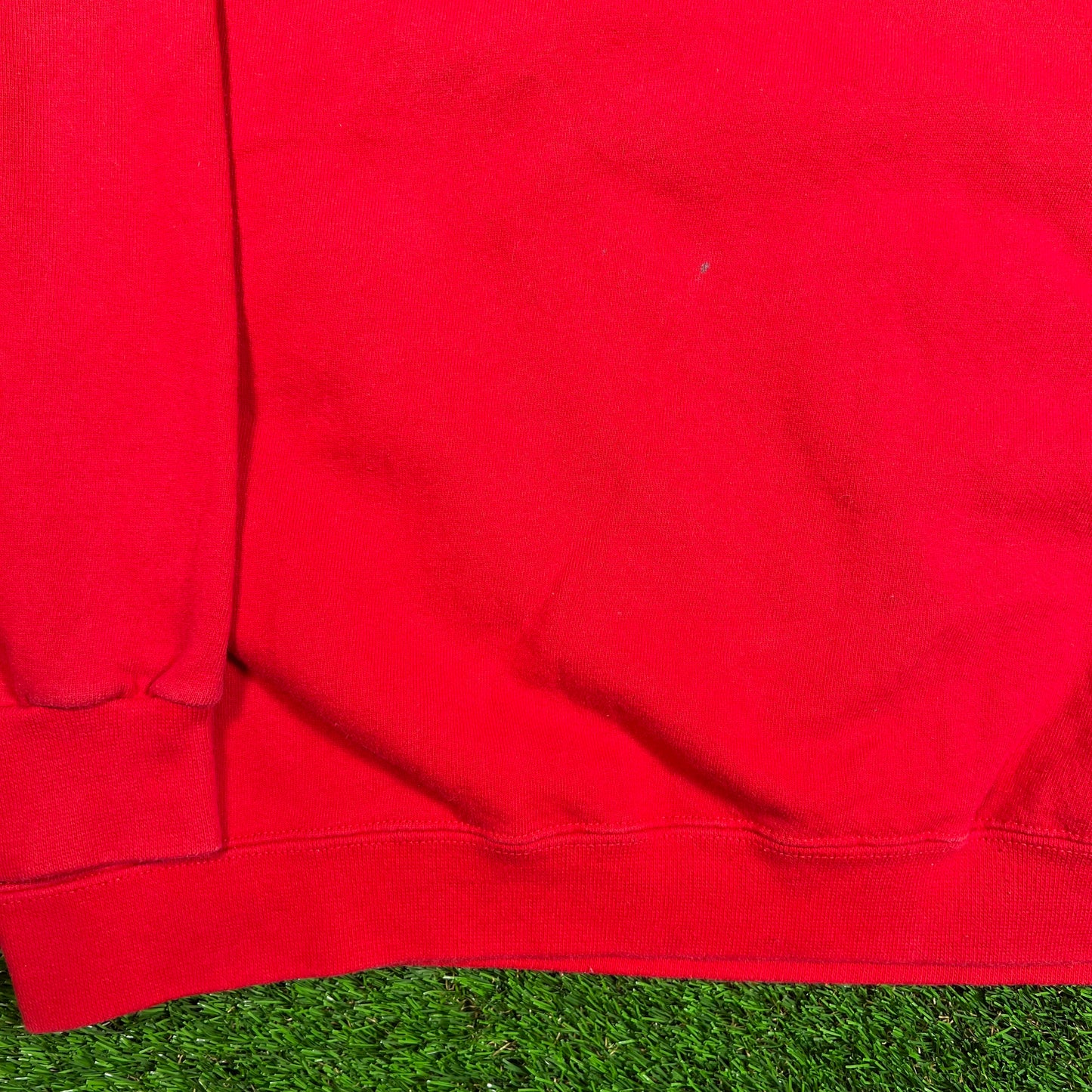 1990s Nike Red/Red Crewneck Size XL USED v18719