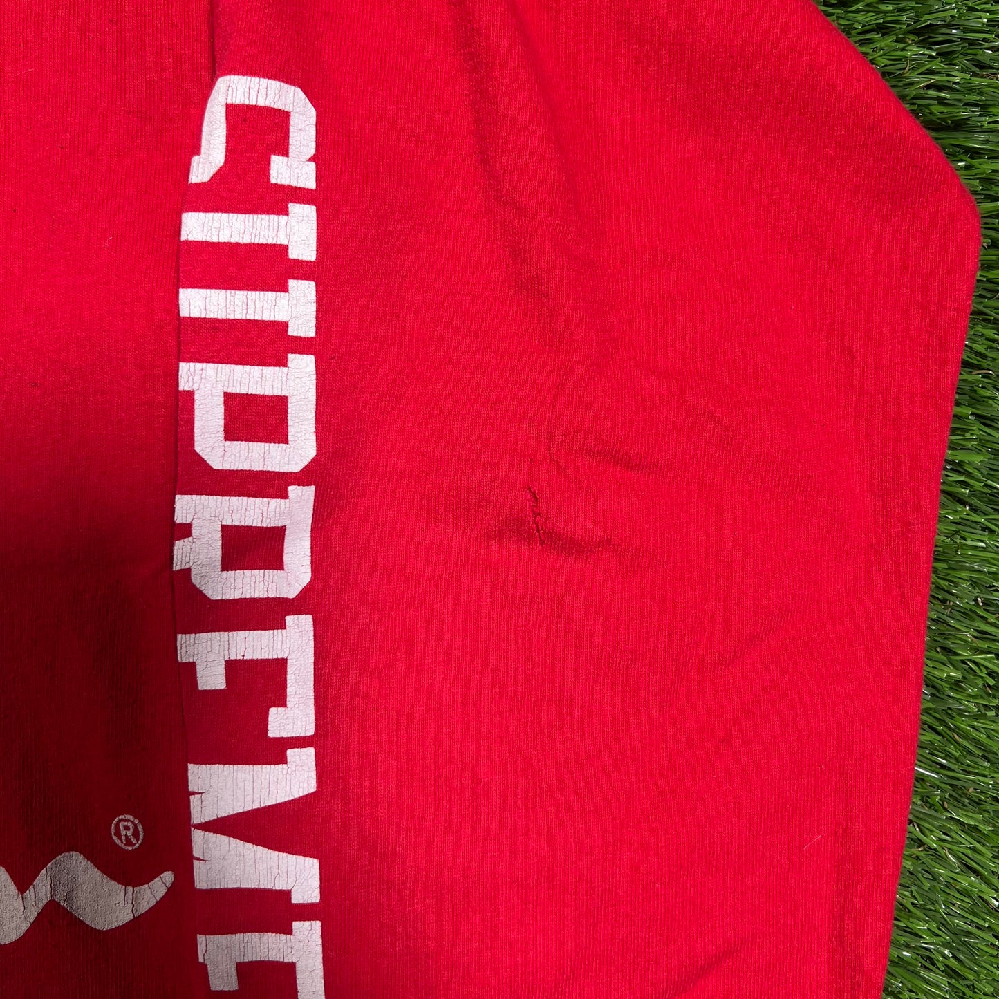 Supreme Champion Longsleeve Red Tee (2017) Size Large USED x16225